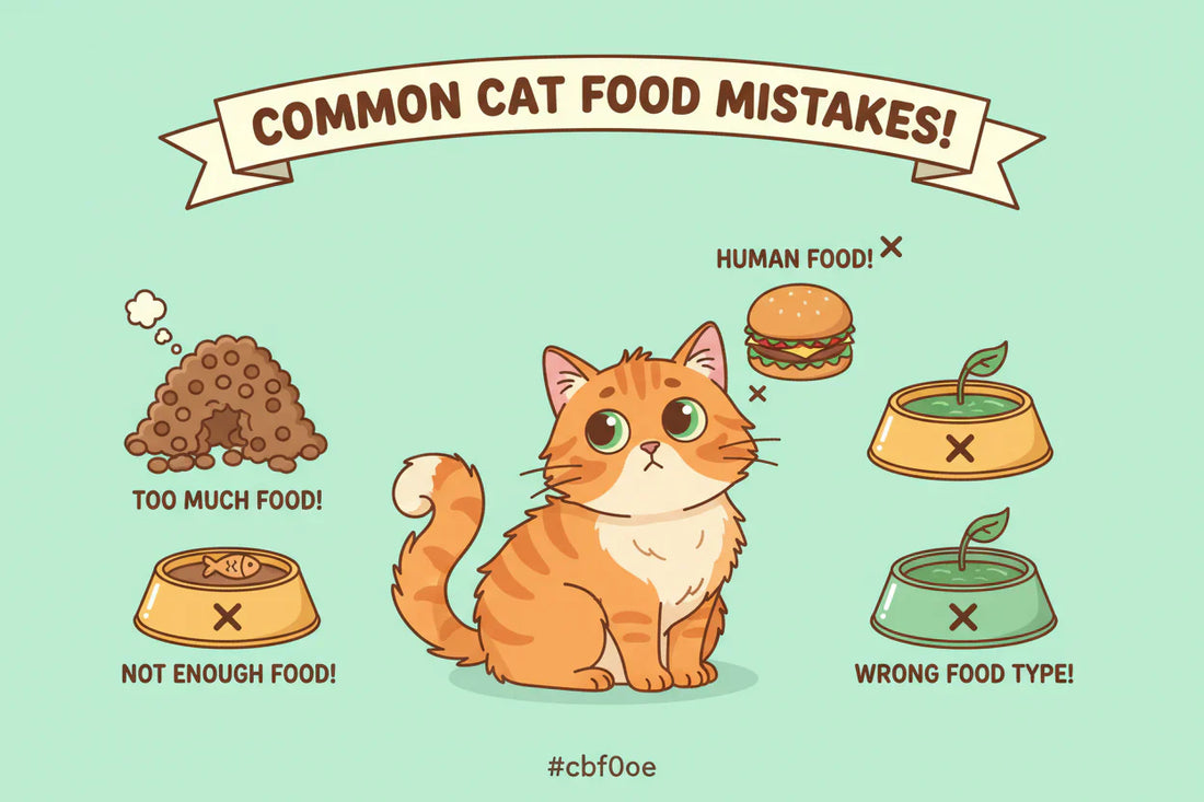 ⚠️10 Cat Feeding Mistakes to Avoid