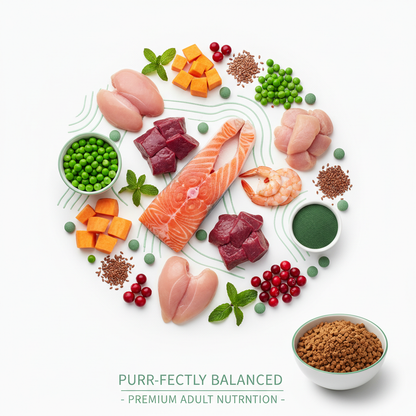 Fresh ingredients showcase