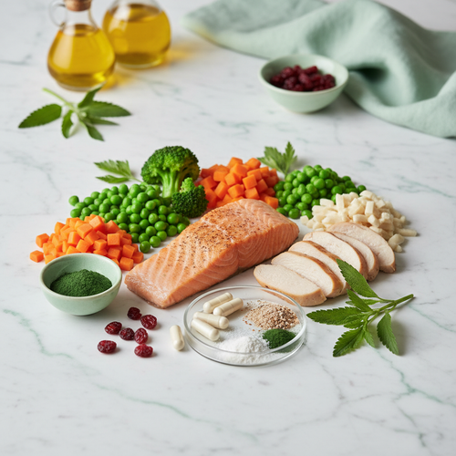 Fresh healthy ingredients